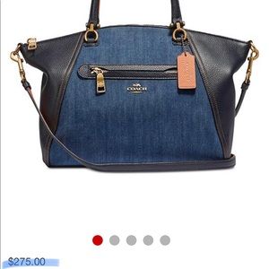 Brand New Coach Denim Purse